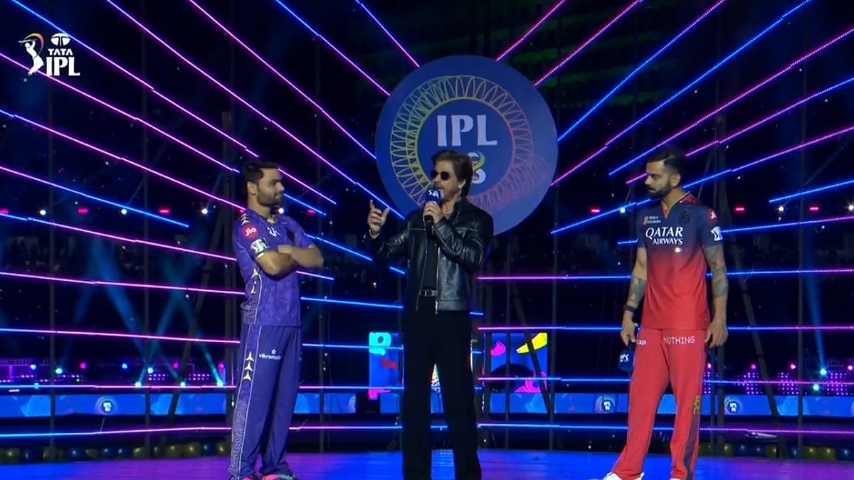 ’پارٹی پٹھان کے گھر پر رکھو گے تو...‘، شاہ رخ خان کے ڈائیلاگ سے ہوا ’آئی پی ایل 2025‘ کا رنگارنگ آغاز