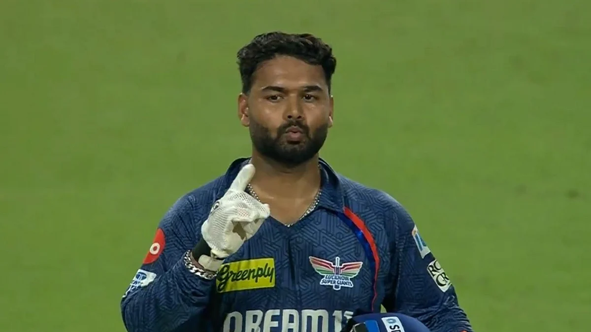 <div class="paragraphs"><p>لکھنؤ سپر جائںٹس کے کپتان رشبھ پنت</p></div>