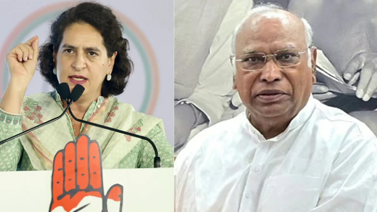 <div class="paragraphs"><p>ملکارجن کھڑگے/پرینکا گاندھی</p></div>