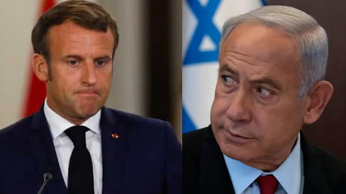 <div class="paragraphs"><p>نیتن یاہو / میکرون (فائل)</p></div>