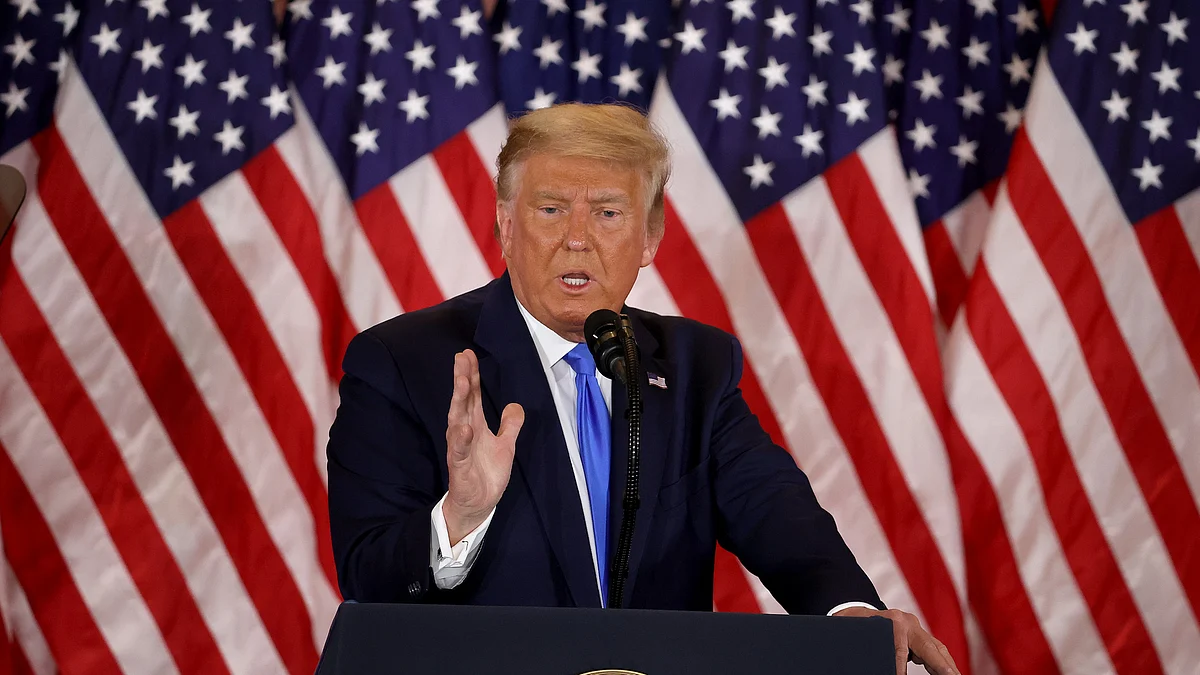 امریکی صدر ڈونالڈ ٹرمپ / Getty Images