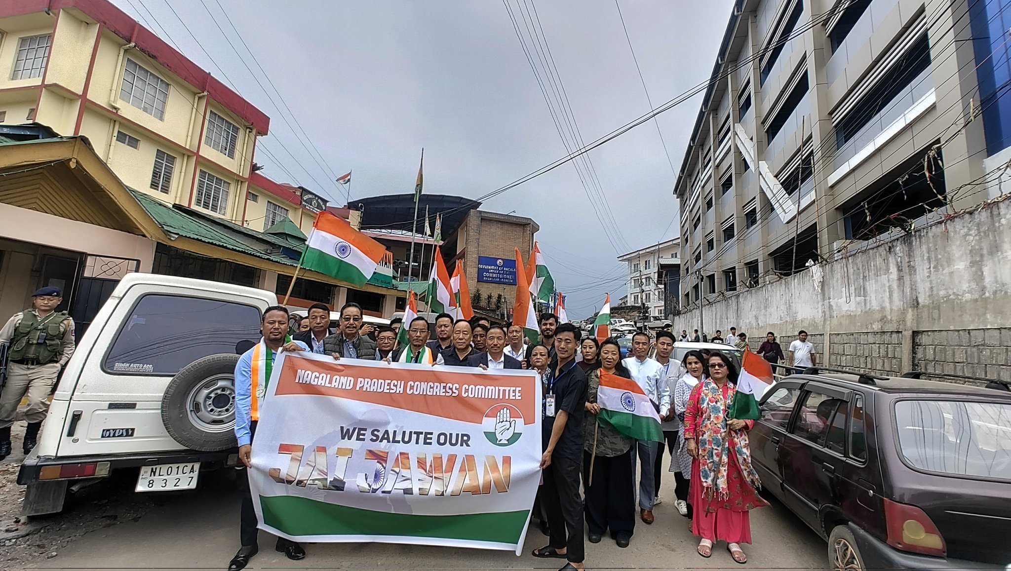 <div class="paragraphs"><p>ناگالینڈ میں ’جئے ہند یاترا‘ کا منظر</p></div>