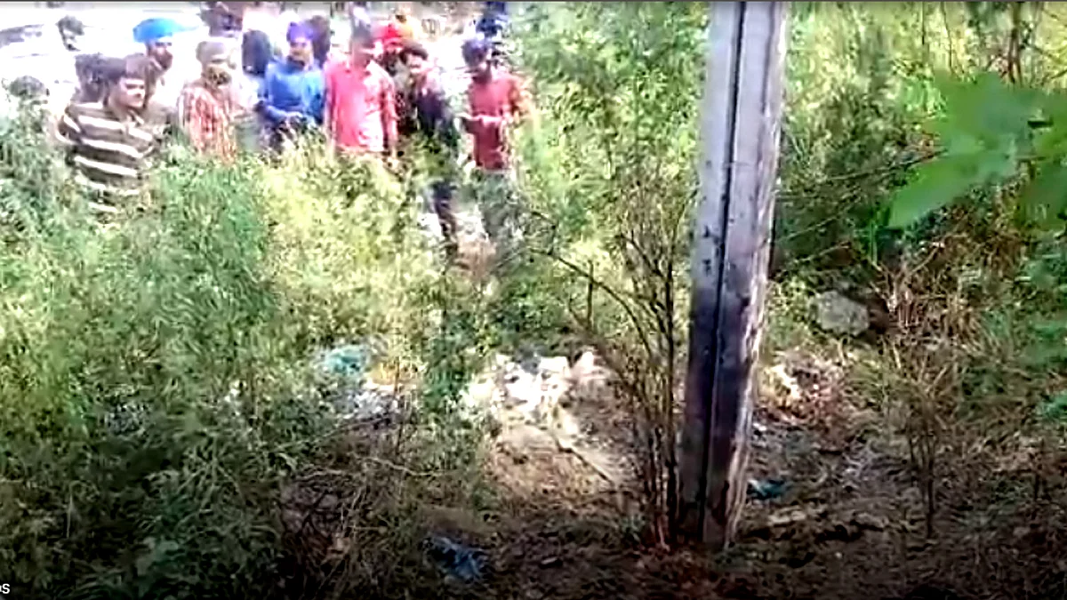 <div class="paragraphs"><p>امرتسر میں دھماکے کا مقام/ویڈیو گریب</p></div>