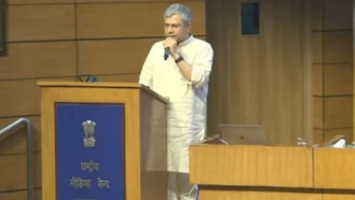 <div class="paragraphs"><p>مرکزی وزیر اشونی ویشنو (ویڈیو گریب)</p></div>