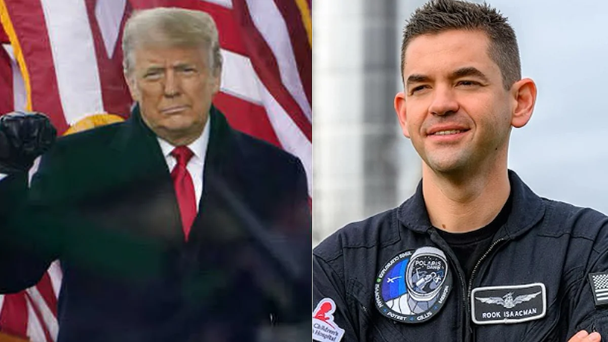 <div class="paragraphs"><p>اساق مَین/ڈونالڈ ٹرمپ (فائل)، تصویر سوشل میڈیا</p></div>