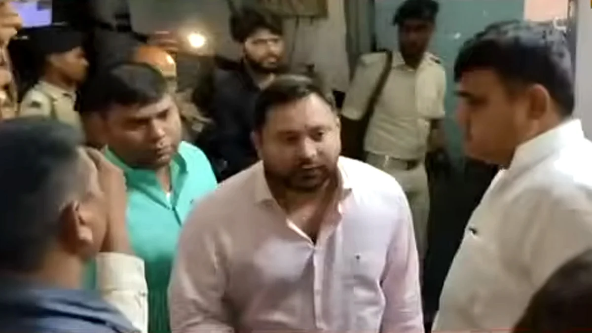 <div class="paragraphs"><p>تیجسوی یادو/ویڈیو گریب</p></div>