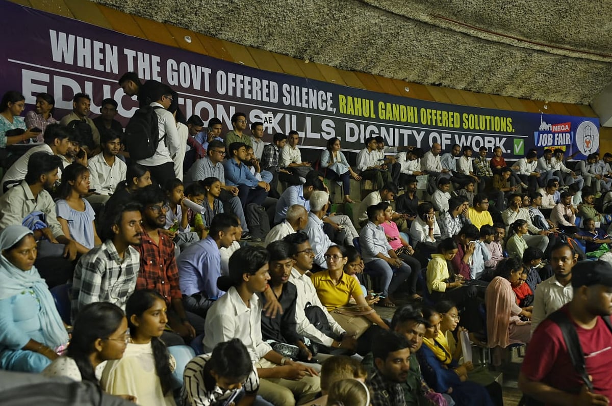 بی جے پی نے بے روزگاری دی، ہم نے اس کے جواب میں ’روزگار میلہ‘ کھڑا کر دیا: ادے بھانو چِب