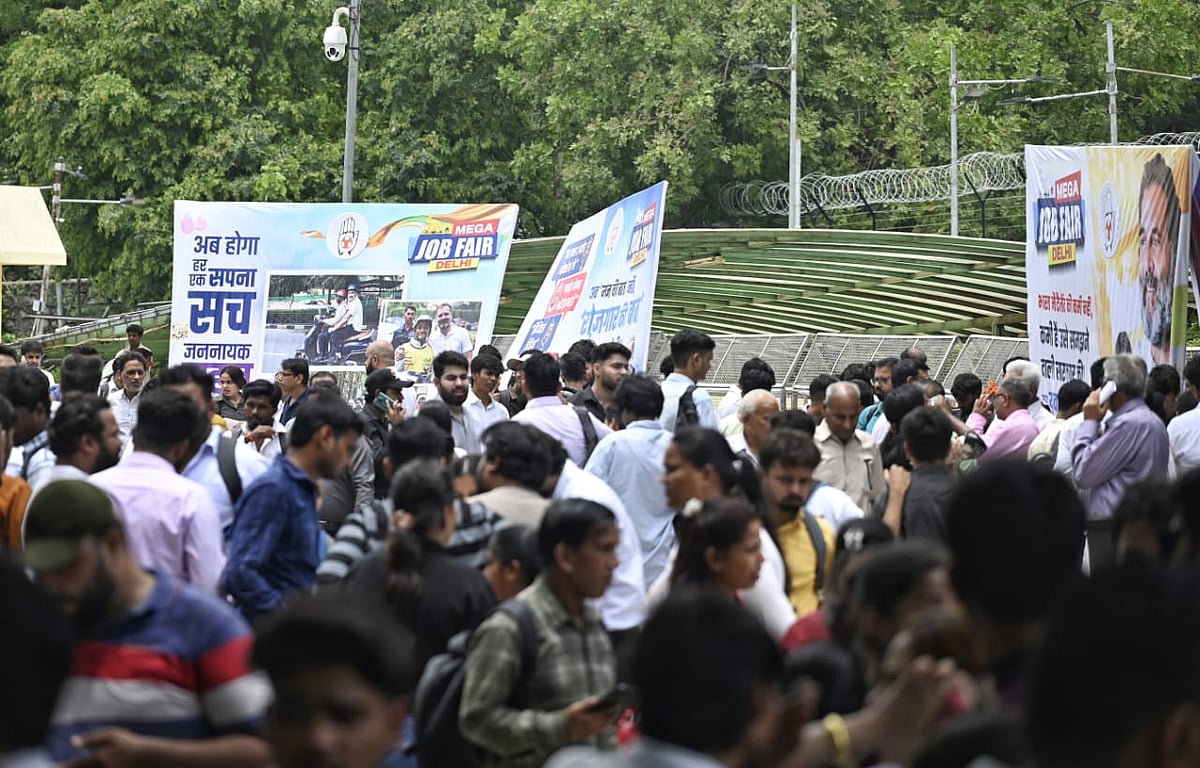 بی جے پی نے بے روزگاری دی، ہم نے اس کے جواب میں ’روزگار میلہ‘ کھڑا کر دیا: ادے بھانو چِب