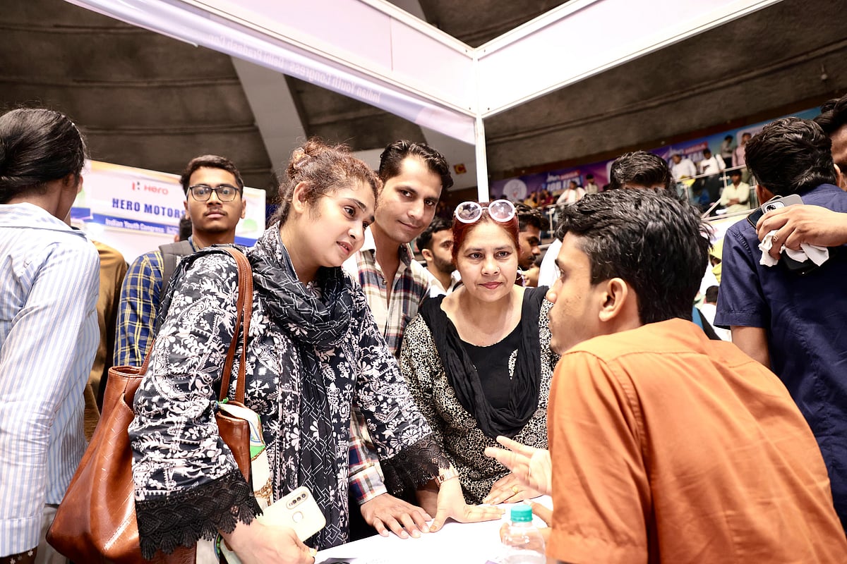 بی جے پی نے بے روزگاری دی، ہم نے اس کے جواب میں ’روزگار میلہ‘ کھڑا کر دیا: ادے بھانو چِب