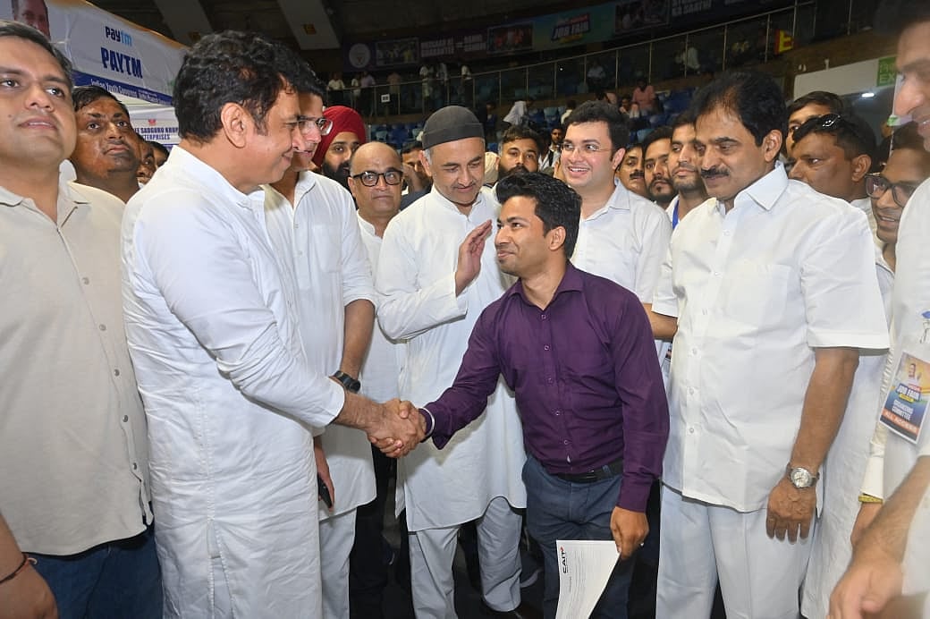 بی جے پی نے بے روزگاری دی، ہم نے اس کے جواب میں ’روزگار میلہ‘ کھڑا کر دیا: ادے بھانو چِب