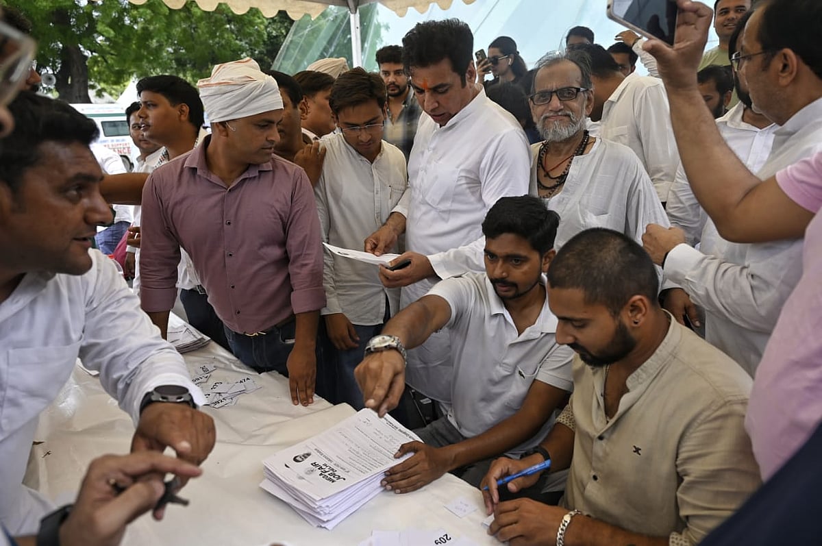 بی جے پی نے بے روزگاری دی، ہم نے اس کے جواب میں ’روزگار میلہ‘ کھڑا کر دیا: ادے بھانو چِب