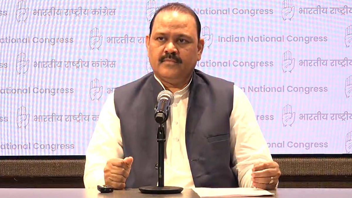 <div class="paragraphs"><p>کانگریس کے ایم پی منوج کمار / ویڈیو گریب</p></div>