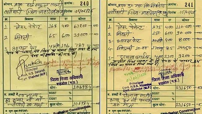 <div class="paragraphs"><p>پینٹنگ کے اخراجات کا سوشل میڈیا پر وائرل بل</p></div>