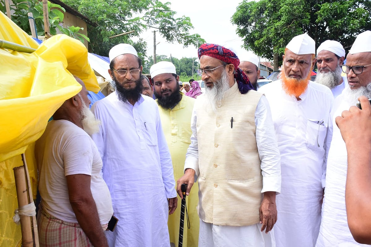 آسام میں مسلم اقلیت کے گھروں پر بلڈوزر کارروائی کا جمعیۃ علماء ہند کے وفد نے لیا جائزہ