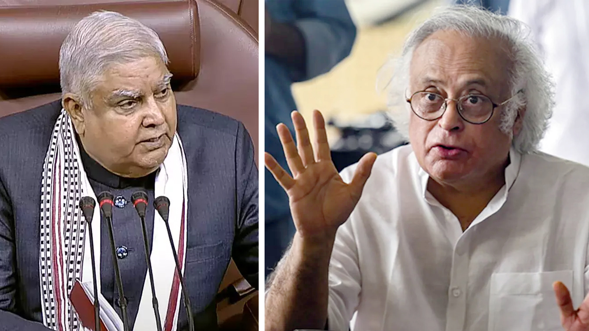 <div class="paragraphs"><p>جئے رام رمیش اور جگدیپ دھنکھڑ</p></div>