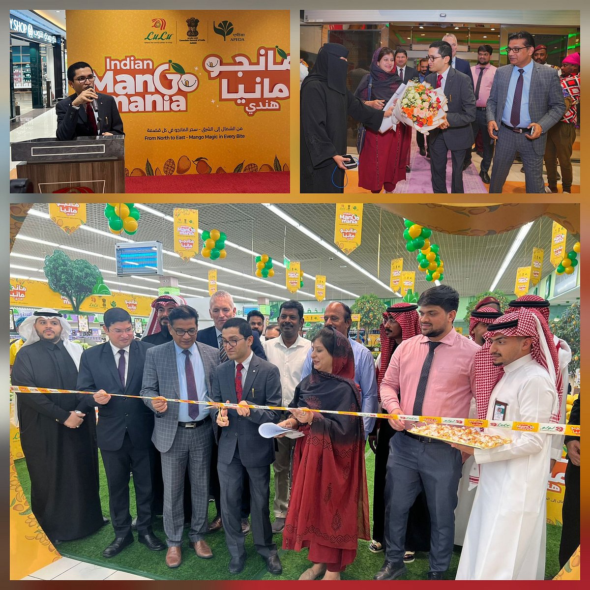 سعودی عرب کی راجدھانی ریاض اور دبئی میں ہندوستانی آموں کا جلوہ، ذائقے سے لوگوں کو بنا لیا دیوانہ