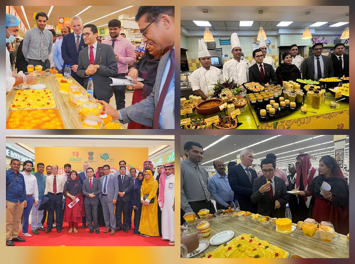 سعودی عرب کی راجدھانی ریاض اور دبئی میں ہندوستانی آموں کا جلوہ، ذائقے سے لوگوں کو بنا لیا دیوانہ