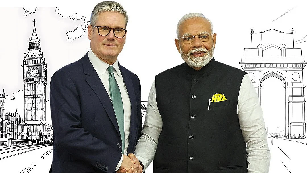 <div class="paragraphs"><p>وزرائے اعظم نریندر مودی اور کیر اسٹارمر، تصویر <a href="https://x.com/mygovindia">@mygovindia</a></p></div>