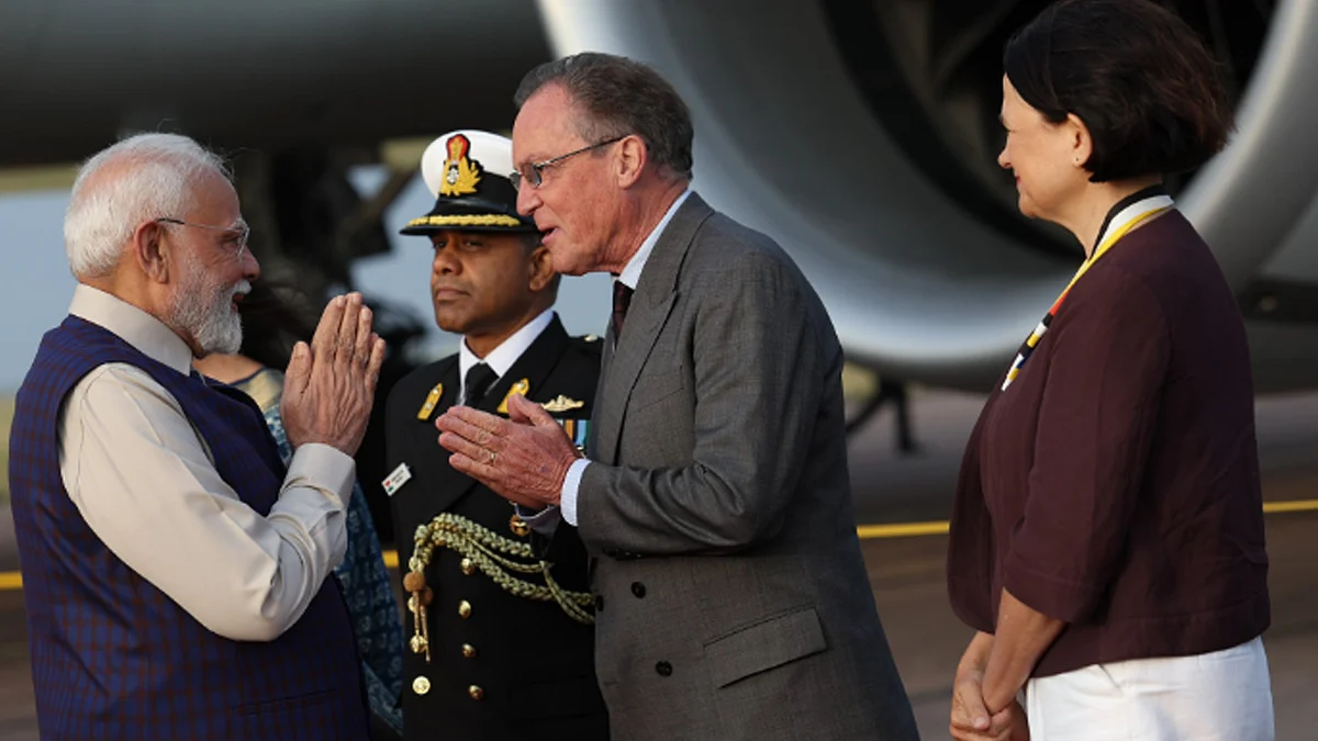 <div class="paragraphs"><p>وزیر اعظم نریندر مودی لندن میں۔ تصویر ’ایکس‘ <a href="https://x.com/narendramodi">@narendramodi</a></p></div>