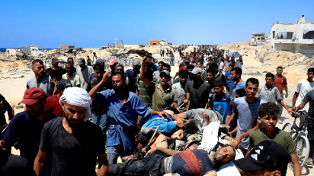 <div class="paragraphs"><p>غزہ میں بھوک و پیاس سے لوگوں کا حال بے حال۔ تصویر ’انسٹاگرام‘</p></div>