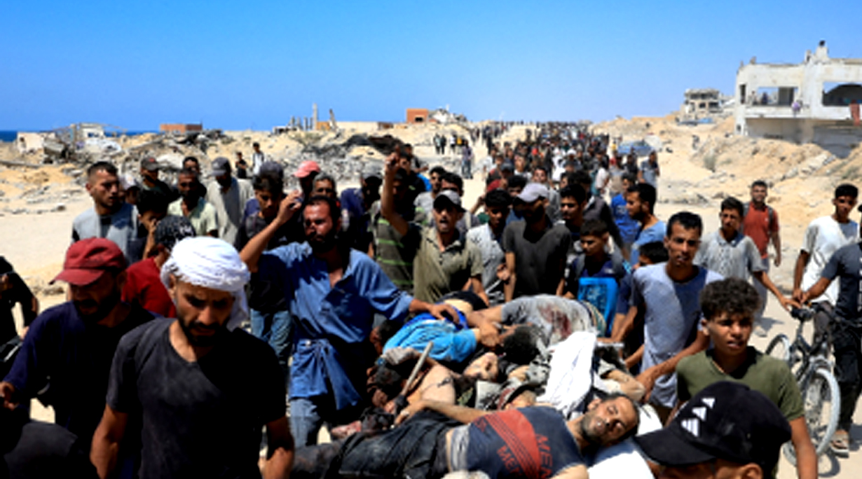 <div class="paragraphs"><p>غزہ میں اسرائیل کی کارروائی سے عوام کا حال بے حال (فائل)۔ تصویر ’انسٹاگرام‘</p></div>