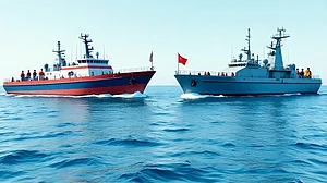 امریکہ اور چین کی فوج کا سمندر میں ہوا آمنا سامنا، چین نے ٹرمپ کے خطرناک جہاز کو کھدیڑنے کا کیا دعویٰ