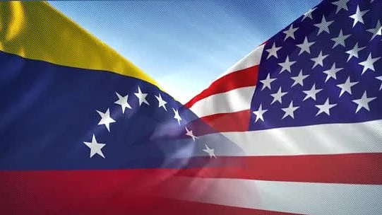 <div class="paragraphs"><p>امریکہ اور وینزویلا کا پرچم، تصویر سوشل میڈیا</p></div>