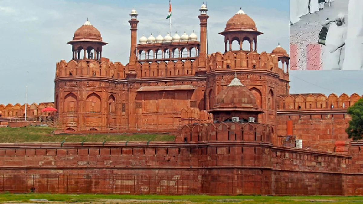 <div class="paragraphs"><p>لال قلعہ/سی سی ٹی وی فوٹیج</p></div>