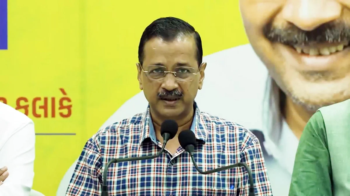 <div class="paragraphs"><p>اروند کیجریوال / ویڈیو گریب</p></div>