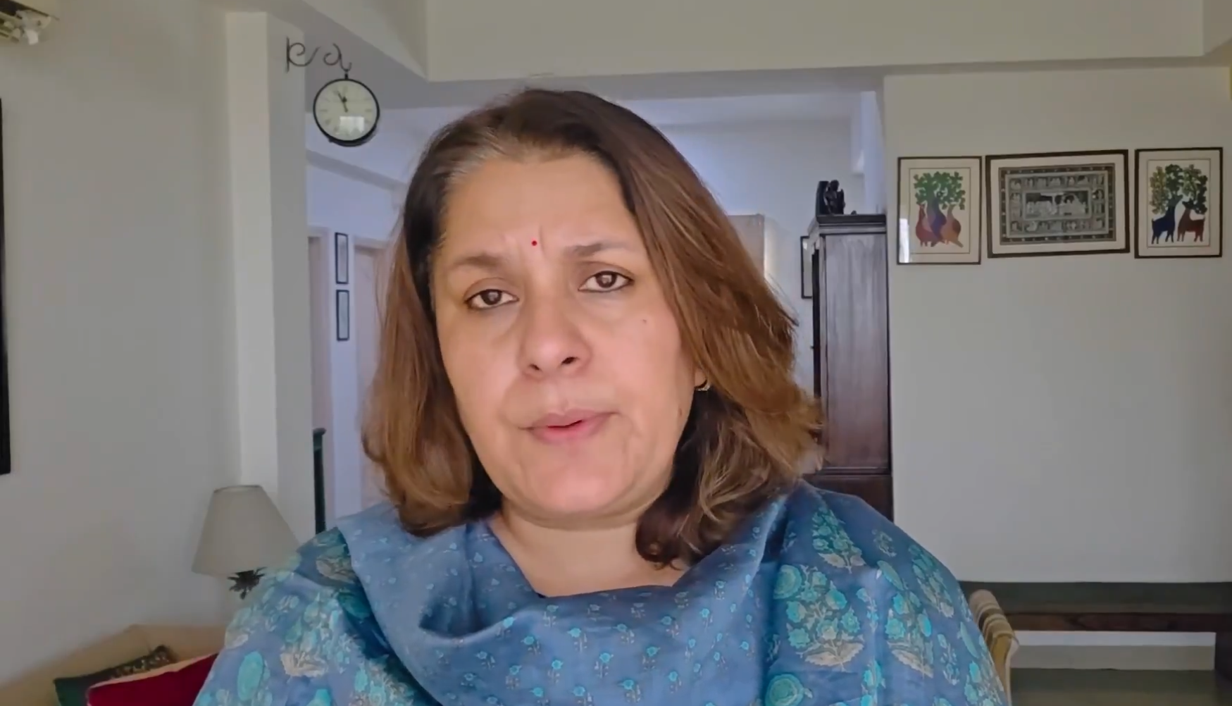 <div class="paragraphs"><p>سپریا شرینیت، ویڈیو گریب</p></div>