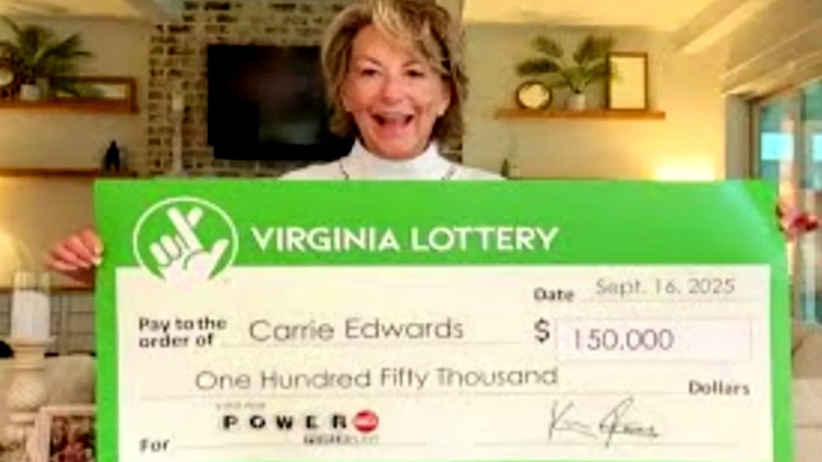 <div class="paragraphs"><p>لاٹری کی رقم ملنے پر خوشی کا اظہار کرتی خاتون۔ تصویر ’انسٹاگرام‘</p></div>