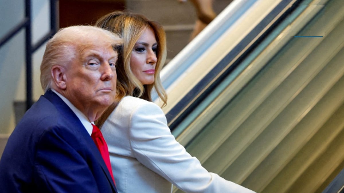 <div class="paragraphs"><p>ڈونالڈ ٹرمپ اور میلانیہ۔ تصویر ’انسٹاگرام‘</p></div>