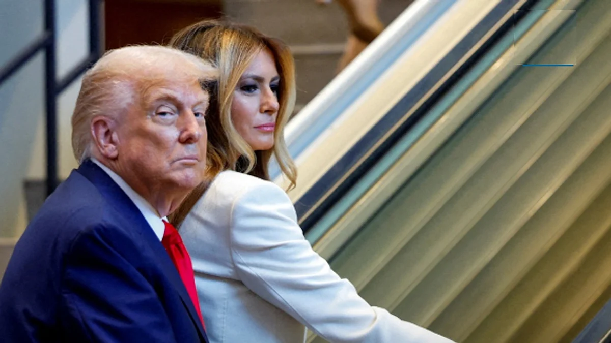 <div class="paragraphs"><p>ڈونالڈ ٹرمپ اور میلانیہ۔ تصویر ’انسٹاگرام‘</p></div>