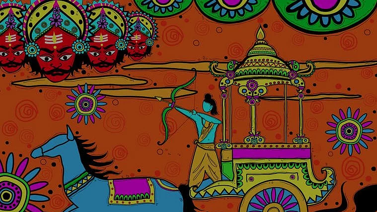 <div class="paragraphs"><p>دسہرا، تصویر&nbsp;<a href="https://x.com/VedicSage">@VedicSage</a></p></div>