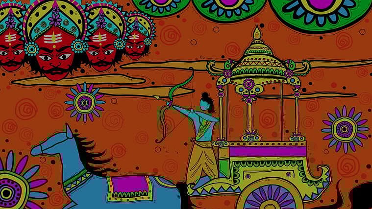 <div class="paragraphs"><p>دسہرا، تصویر&nbsp;<a href="https://x.com/VedicSage">@VedicSage</a></p></div>