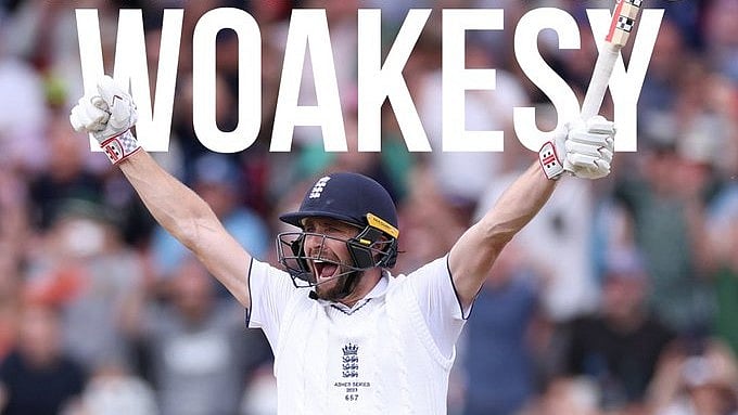 <div class="paragraphs"><p>کرس ووکس، تصویربشکریہ @TheBarmyArmy</p></div>