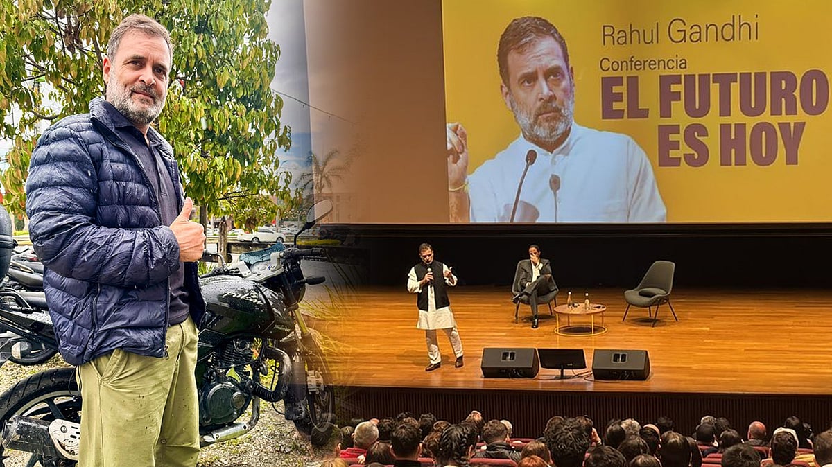 <div class="paragraphs"><p>کولمبیا میں راہل گاندھی</p></div>