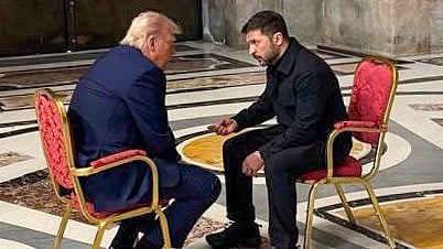 ٹرمپ نے زیلنسکی کو پھر دھمکایا، کہا کہ اگر پوتن چاہیں تو وہ یوکرین کو تباہ کردیں گے