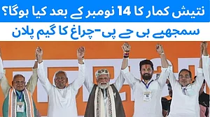 بہار اسمبلی انتخاب: 14 نومبر کے بعد نتیش کمار کا کیا ہوگا؟ بی جے پی اور چراغ کی کیا ہے منصوبہ بندی؟ دیکھیں یہ ویڈیو
