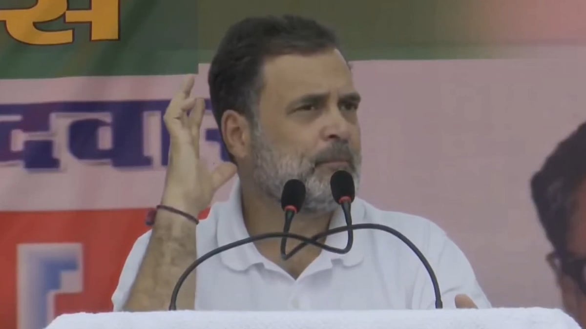 ’بے روزگاری، ووٹ چوری، میڈ اِن چائنا‘، بہار میں مودی-نتیش پر خوب برسے راہل گاندھی