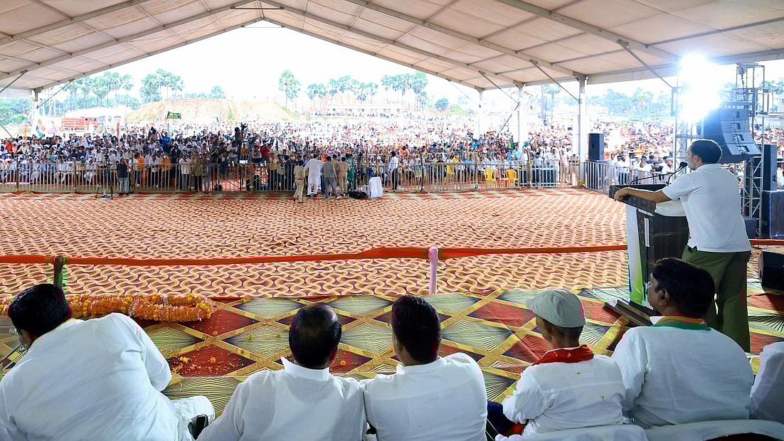 بہار انتخاب: ’نالندہ میں دنیا کی سب سے بہترین یونیورسٹی بننی چاہیے‘، شیخ پورہ میں عظیم الشان ریلی سے راہل گاندھی کا خطاب