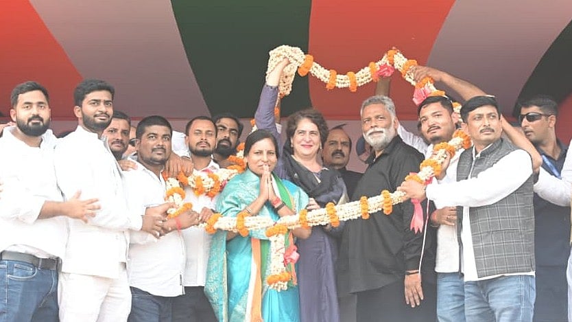 ’نہ سیکورٹی ہے، نہ روزگار ہے، پھر انھوں نے 20 سالوں میں کیا کیا؟‘ بہار کے سونبرسا میں پرینکا گاندھی نے اٹھایا سوال