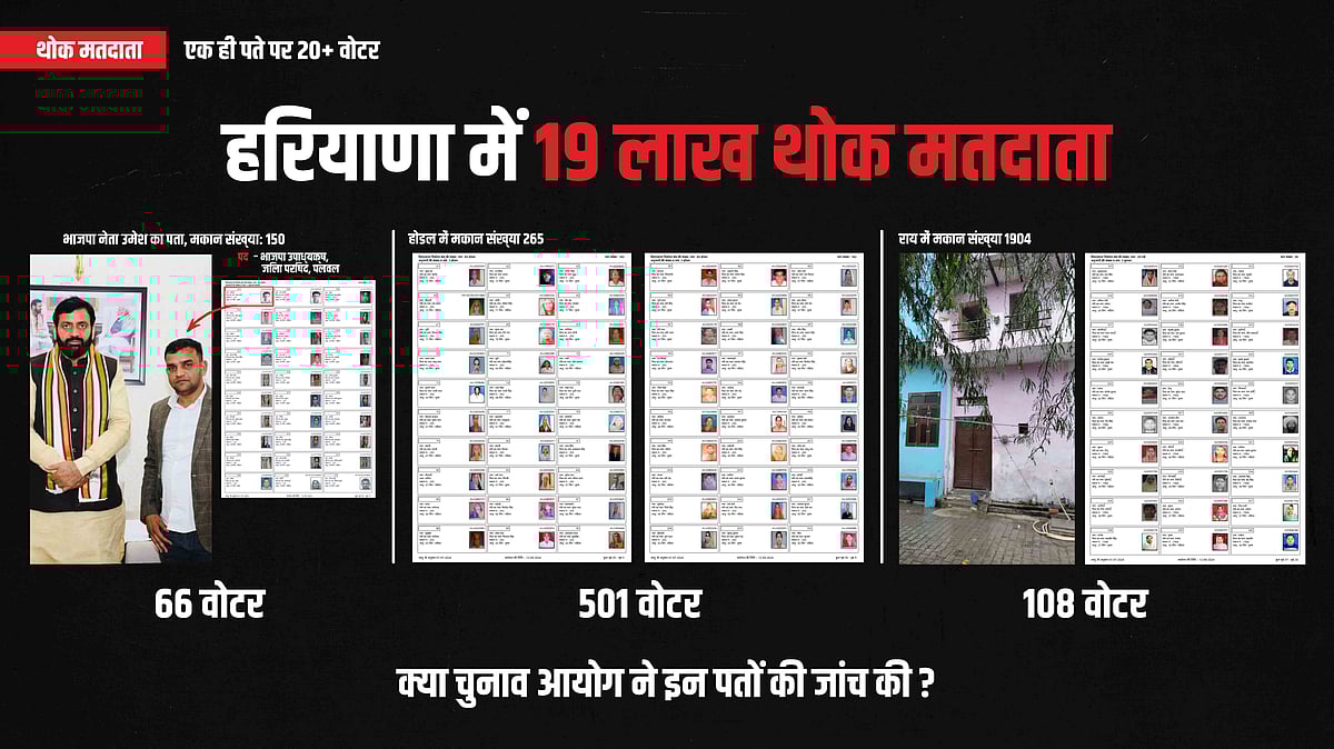’دی ایچ فائلز‘ کے ذریعہ راہل گاندھی نے بتائی ہریانہ میں ’ووٹ چوری‘ کی داستان، 21 تصویروں سے سمجھیں پوری تفصیل