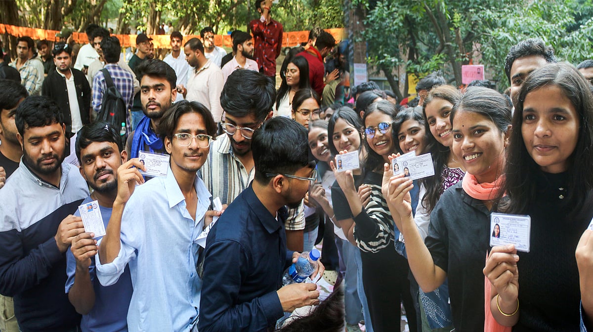 جے این یو طلبہ یونین انتخابات میں 67 فیصد ووٹنگ، بائیں بازو اور اے بی وی پی کے درمیان مقابلہ، این ایس یو آئی نے لڑائی کو بنایا سہ رخی