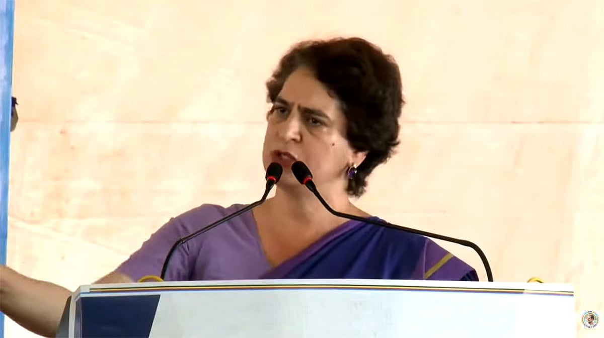 بہار نے گاندھی جی کو راستہ دکھایا، مگر این ڈی اے حکومت نے اس سرزمین کو نظر انداز کیا: پرینکا گاندھی