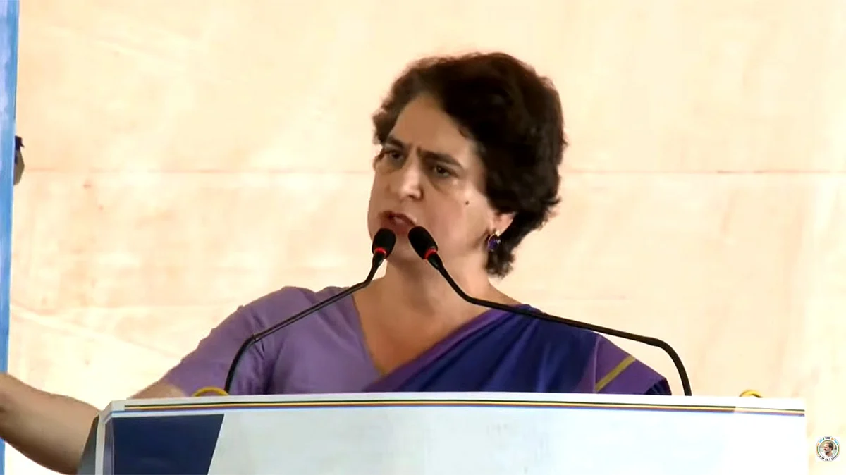 <div class="paragraphs"><p>پرینکا گاندھی / ویڈیو گریب</p></div>