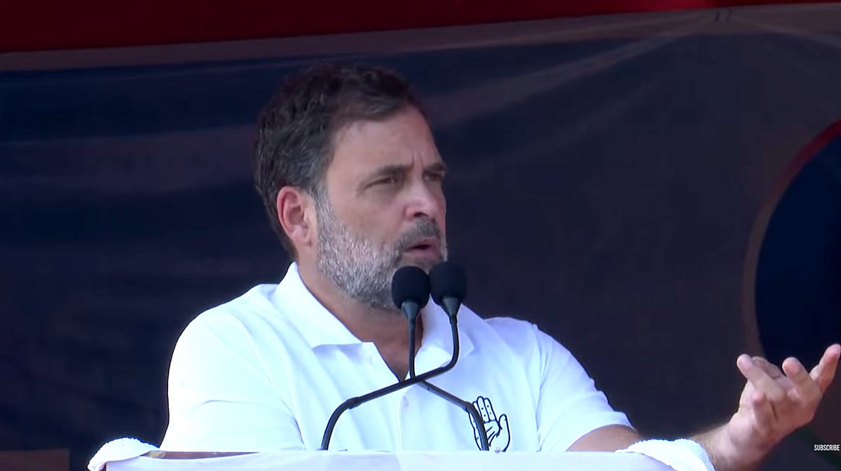 ’بی جے پی ووٹ چوری کے ذریعے جمہوریت کمزور کر رہی ہے، بہار کے عوام اسے ناکام بنائیں گے‘، بانکا میں جلسہ سے راہل گاندھی کا خطاب