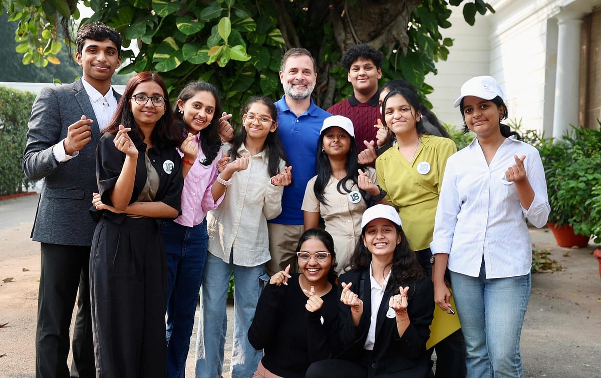 راہل گاندھی نے ’جین-زی‘ سے کی ملاقات، بچوں نے سیاست اور ہندوتوا جیسے سنجیدہ ایشوز پر کیا سوال