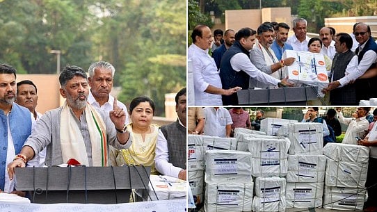 <div class="paragraphs"><p>ڈی کے شیوکمار، تصویرسوشل میڈیا، بشکریہ&nbsp;@INCIndia</p></div>