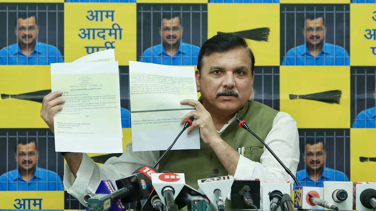 <div class="paragraphs"><p>عام آدمی پارٹی لیڈر سنجے سنگھ / قومی آواز / وپن</p></div>